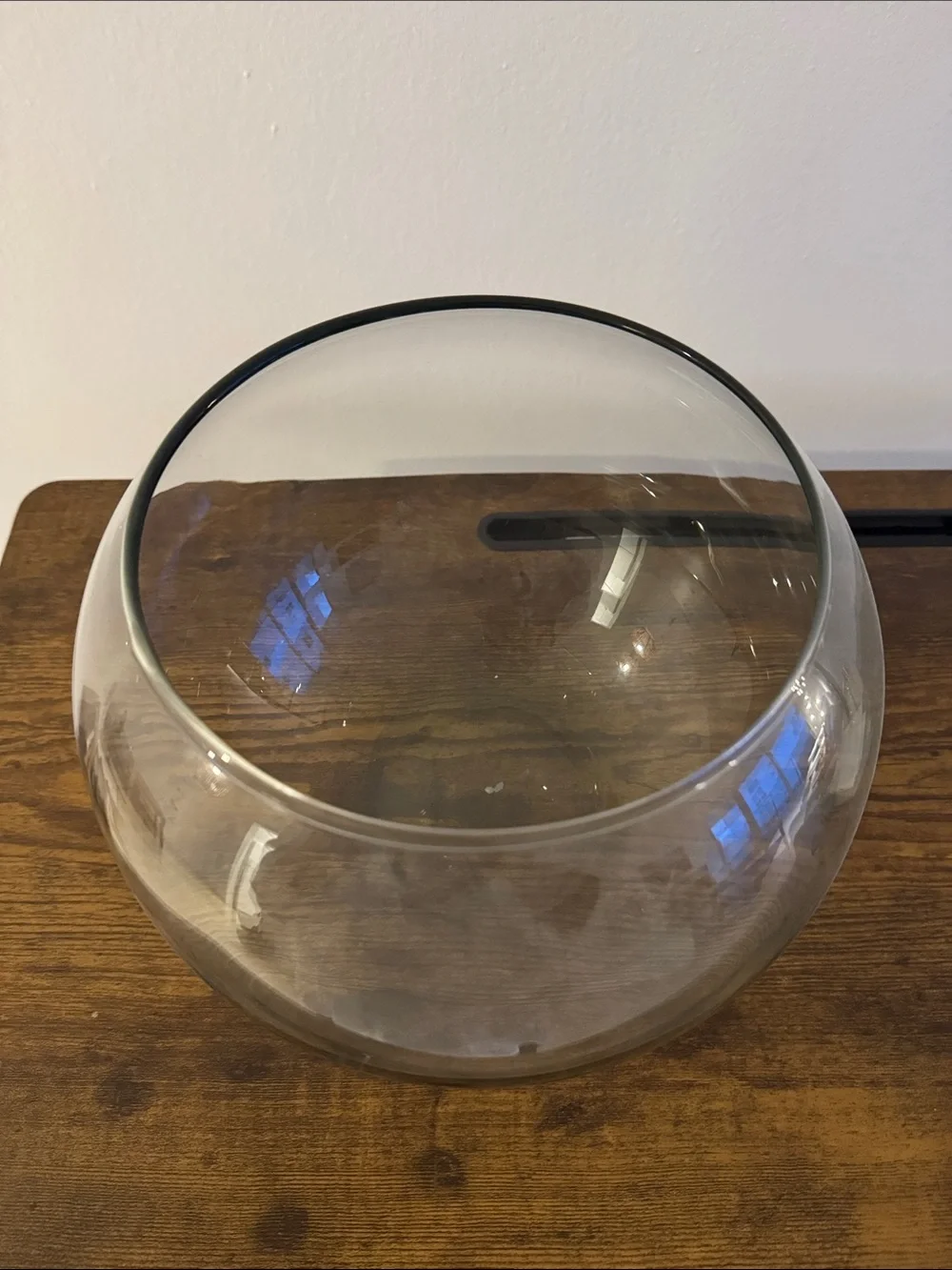 Clear Glass Fishbowl Vase - Home Accents